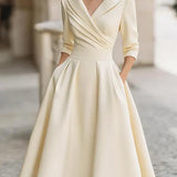 Lausanne – Robe Midi Élégante