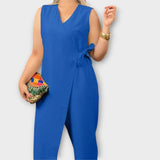 Lilianna - Jumpsuit élégant avec coupe croisée