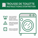 Léa - Trousse de toilette matelassée Prairie Délicat